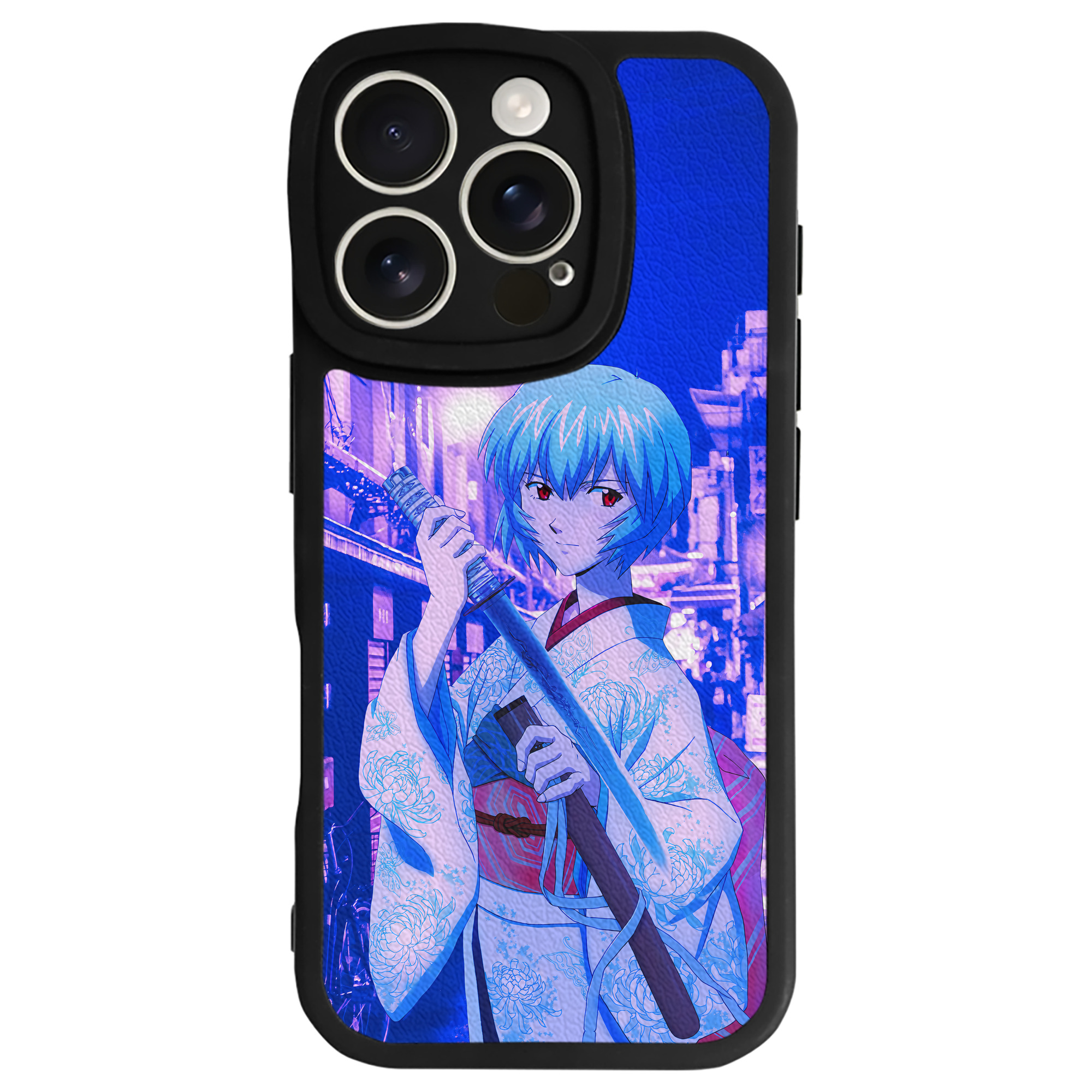 （画像用） EVA 新世紀エヴァンゲリオン 【iPhone 16シリーズ対応】シリコンスマホケース（レザー調） 材質：シリコン